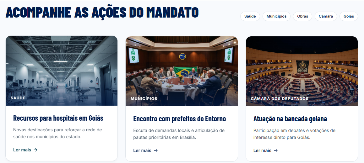 Defesa dos interesses goianos